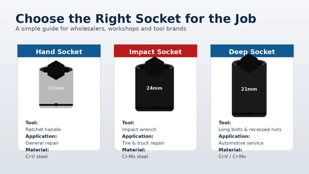 Impact Socket vs Regular Socket What Is the Difference