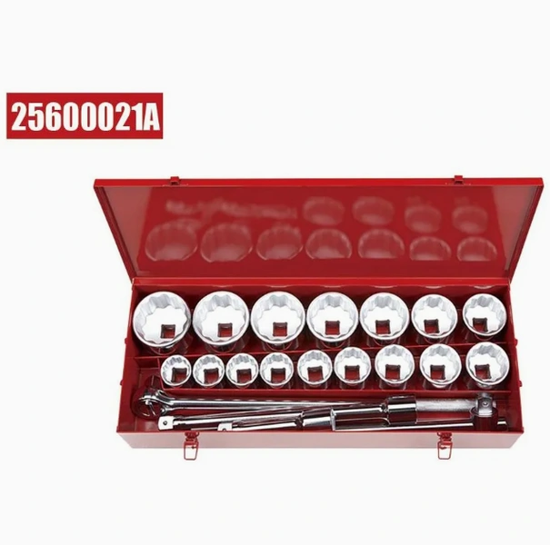 21PCS 1 Inch Socket Wrench Set
