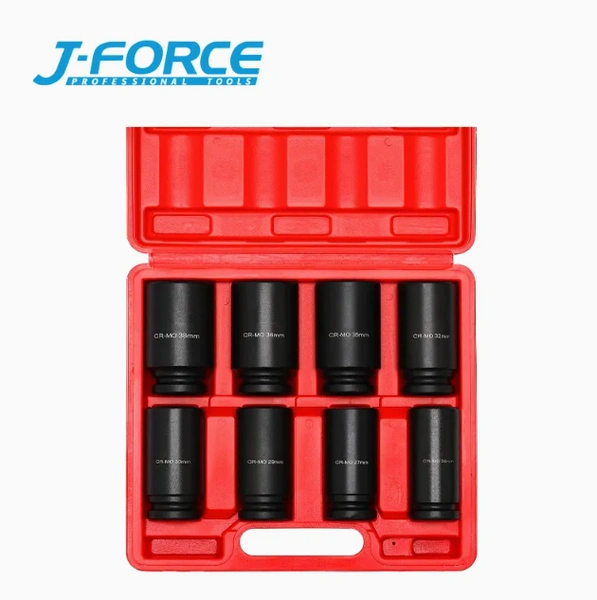 34 8PCS Professional Deep Impact Socket Set